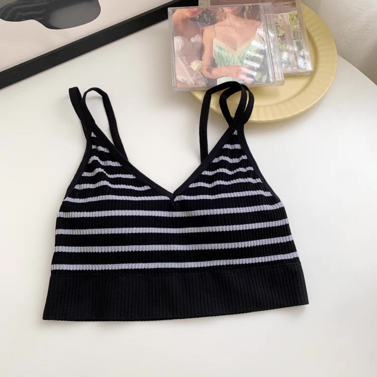 Cambridge V Neck Built-In Bra Bralette